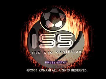 ISS Pro Evolution (US) screen shot title